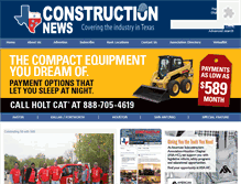 Tablet Screenshot of constructionnews.net